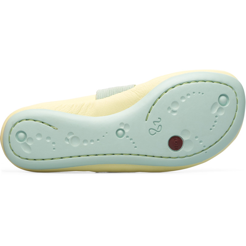 CAMPER Right - Ballerinas For  - Yellow, Size 27, Smooth Leather