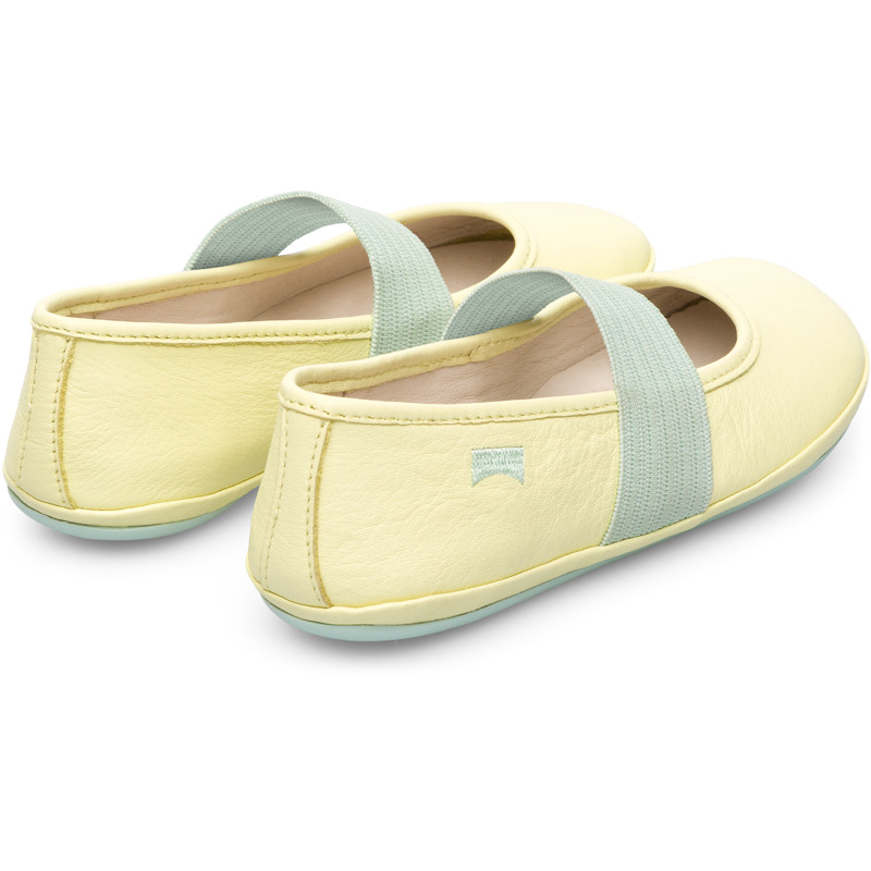CAMPER Right - Ballerinas For  - Yellow, Size 28, Smooth Leather