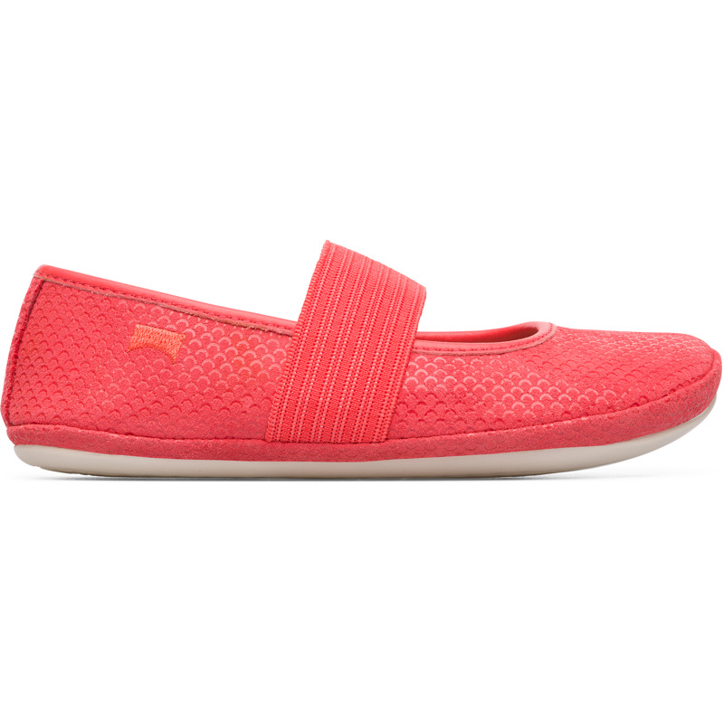 CAMPER Right - Bailarinas para  - Rosa, talla 34, Ante o Piel Vuelta