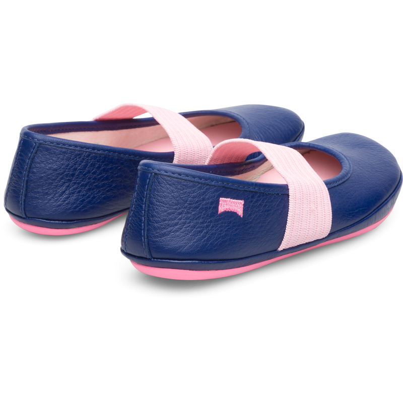 CAMPER Right - Ballerinas For Girls - Blue, Size 29, Smooth Leather