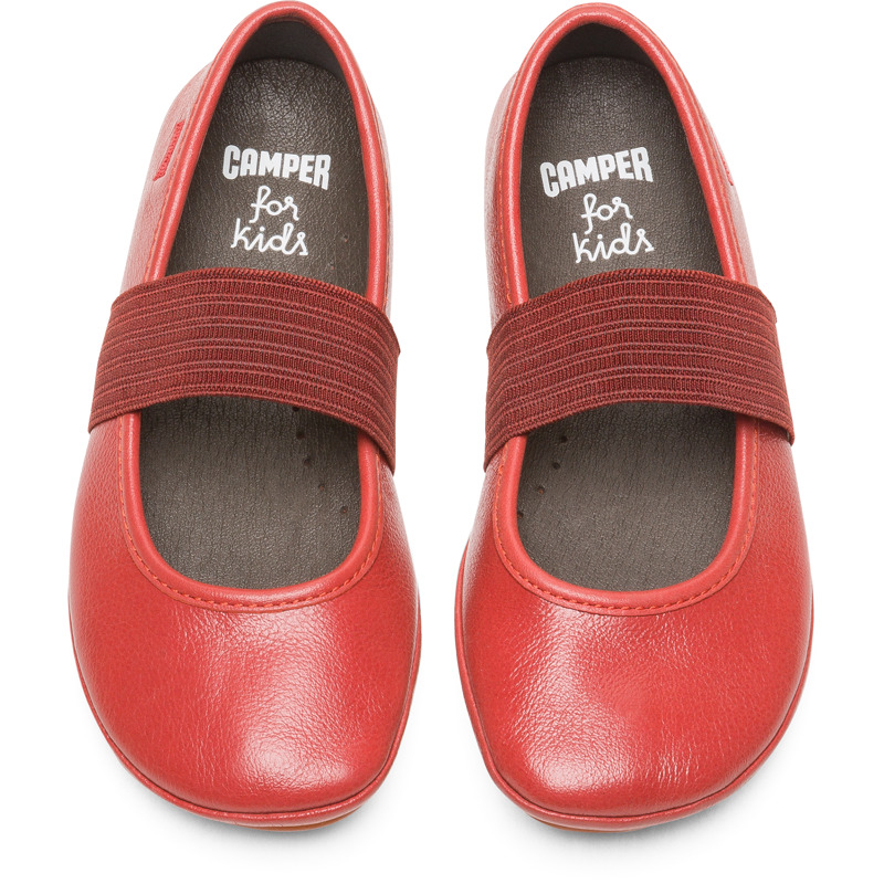 CAMPER Right - Ballerina’s Voor  - Rood, Maat 30, Smooth Leather