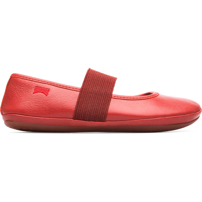 CAMPER Right - Ballerina’s Voor  - Rood, Maat 30, Smooth Leather