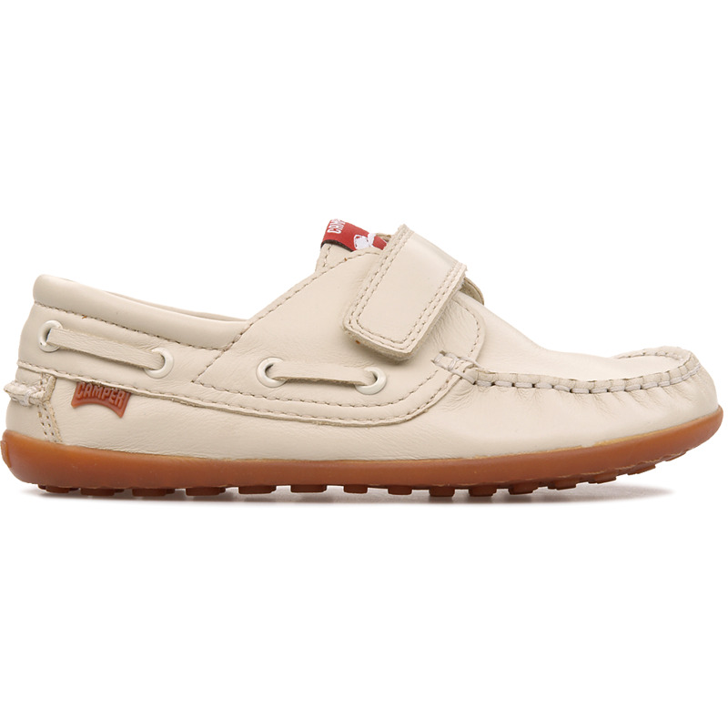 CAMPER Peu - Autocierre para  - Beige, talla 38, Piel Lisa