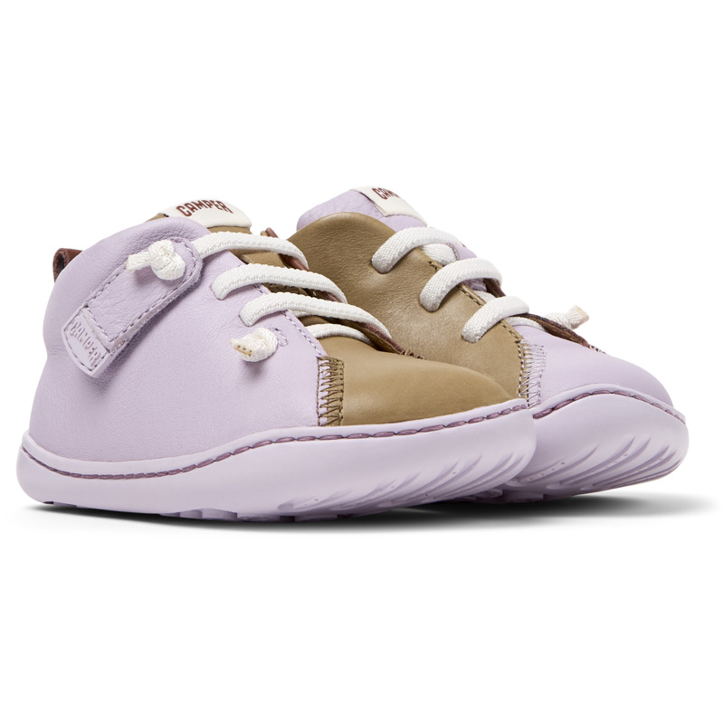Camper Ankle Boots For In Red,purple,brown