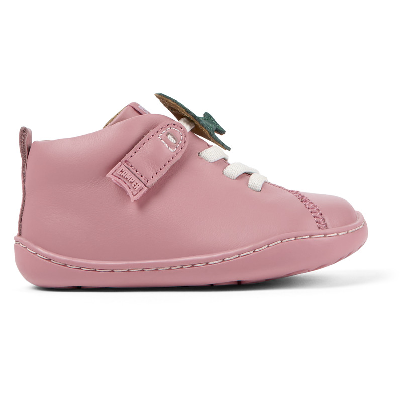 CAMPER Twins - Boots For First Walkers - Pink, Size 23, Smooth Leather