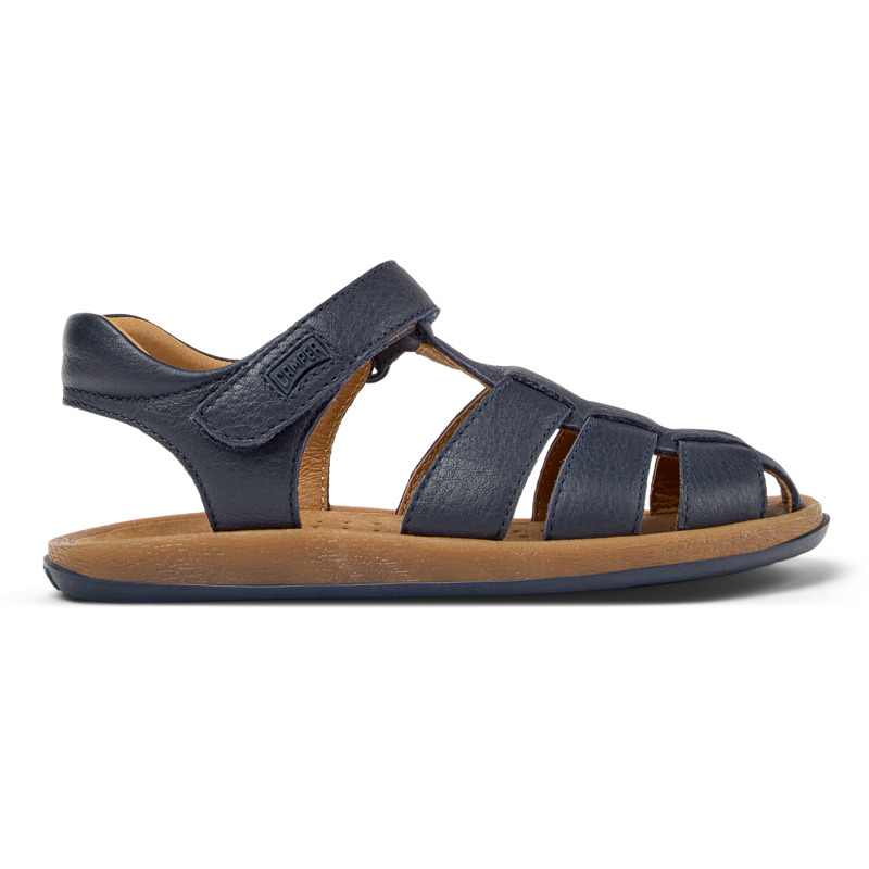 CAMPER Bicho - Sandalen für Kinder - Blau, Größe 29, Glattleder