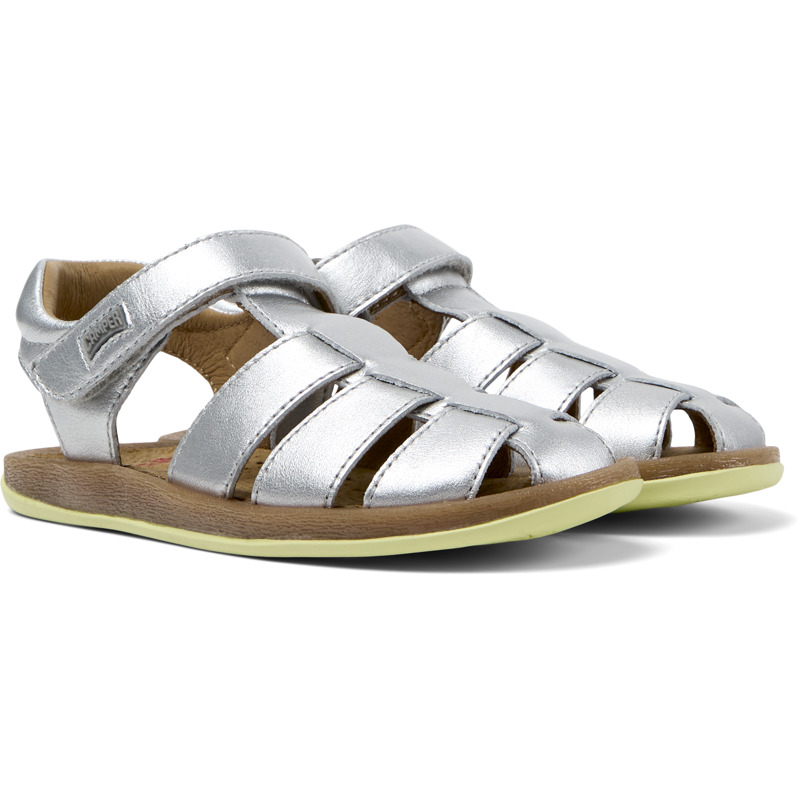 Camper Sandals For Girls In Grey