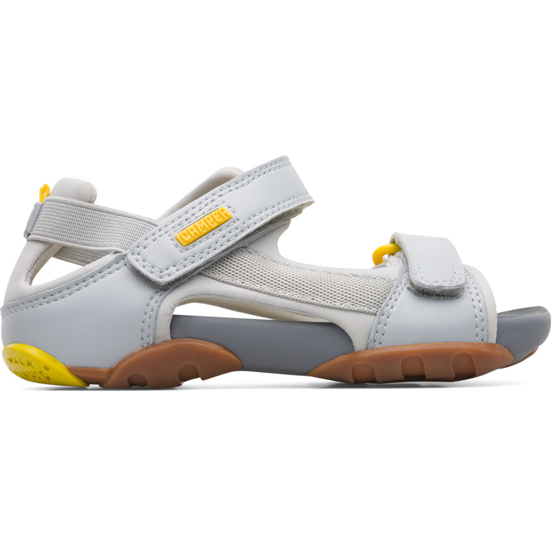 CAMPER Ous - Sandalias para Niñas - Gris, talla 25, Sintético