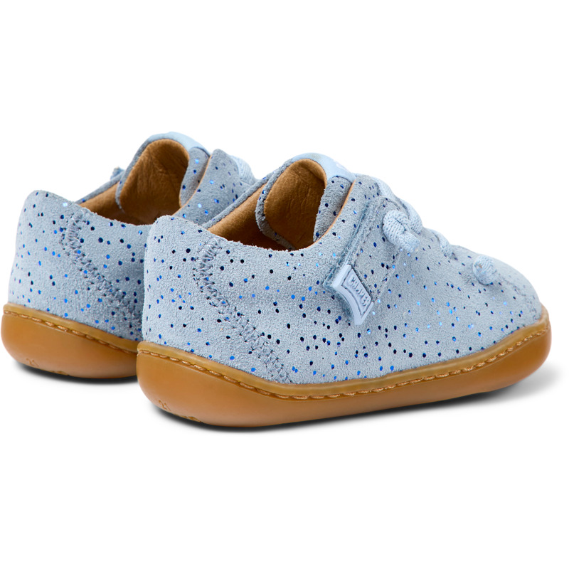 Camper Peu - Smart Casual Shoes For Unisex - Blue, Size 25, Suede