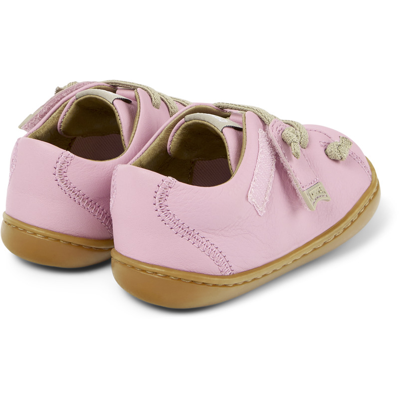 CAMPER Peu - Chaussures Casual Chic Pour PREMIERS PAS - Rose, Taille 22, Cuir Lisse