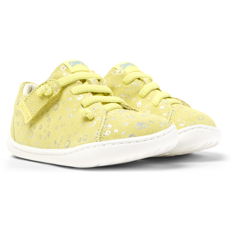 Shop Camper Smart Casual Shoes For First Walkers In Yellow