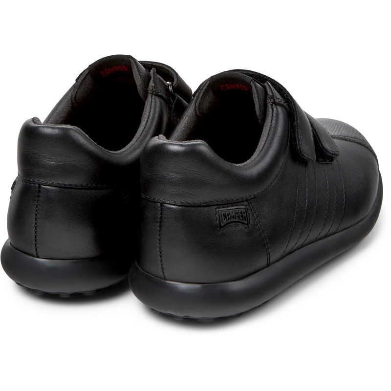 CAMPER Pelotas - Smart Casual Shoes For Girls - Black, Size 32, Smooth Leather/Cotton Fabric