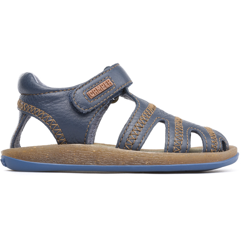 CAMPER Bicho - Sandalias para  - Azul, talla 20, Piel Lisa