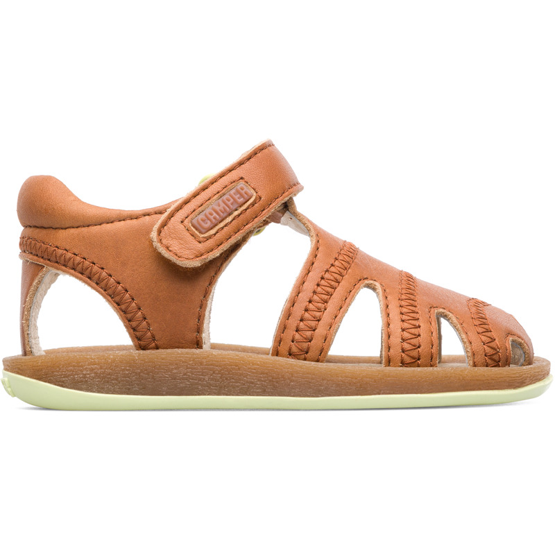 CAMPER Bicho - Sandalias para Primeros pasos - Marron, talla 23, Piel Lisa