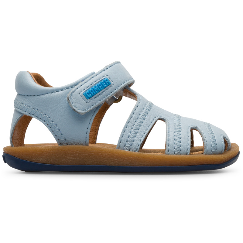 CAMPER Bicho - Sandalias para Primeros pasos - Azul, talla 21, Piel Lisa