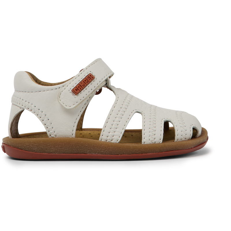 CAMPER Bicho - Sandalias para Primeros pasos - Blanco, talla 20, Piel Lisa