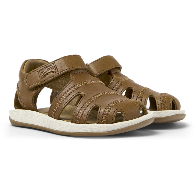 Shop Camper Sandals For First Walkers In Brown