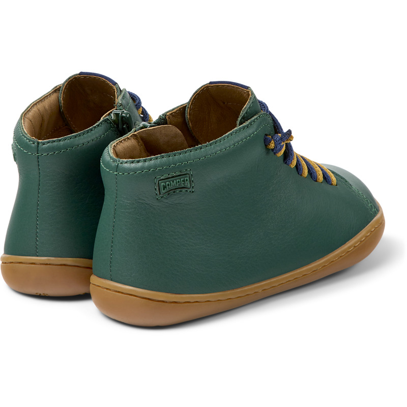 CAMPER Peu - Boots For Girls - Green, Size 37, Smooth Leather