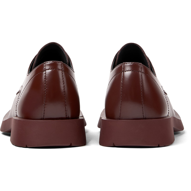 CAMPERLAB MIL 1978 - Unisex Loafers - Burgundy, Size 42, Smooth Leather