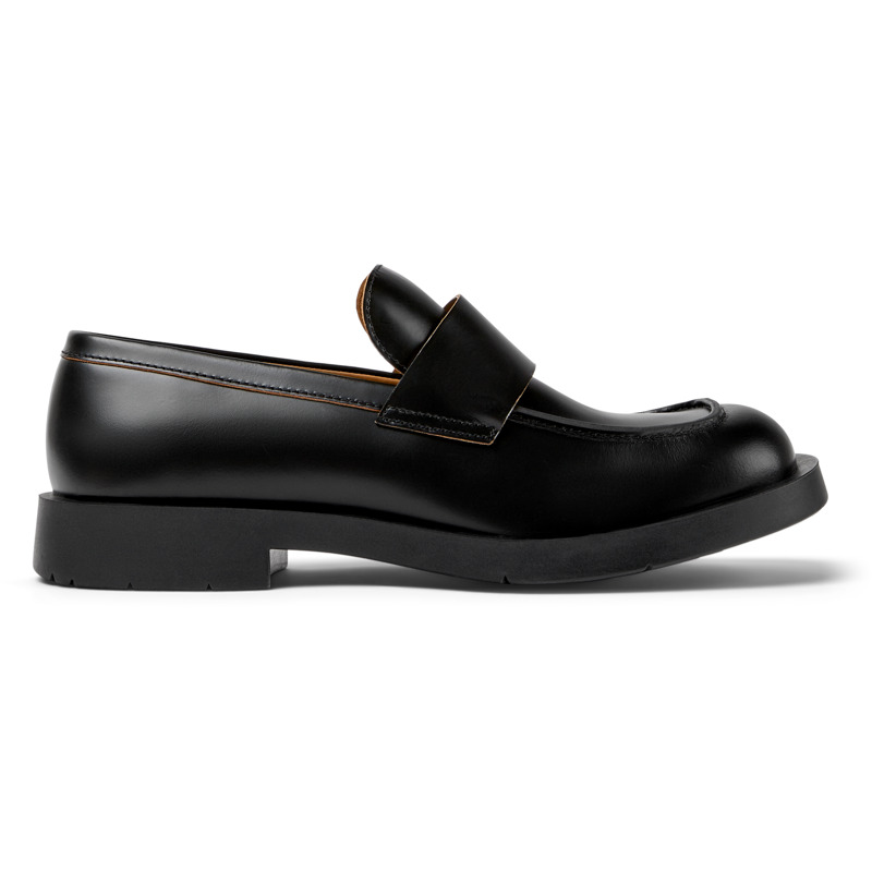 CAMPERLAB MIL 1978 - Unisex Loafers - Black, Size 37, Smooth Leather