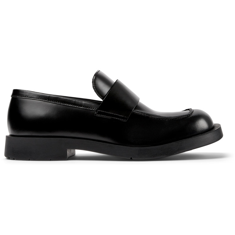 CAMPERLAB MIL 1978 - Unisex Loafers - Black, Size 36, Smooth Leather