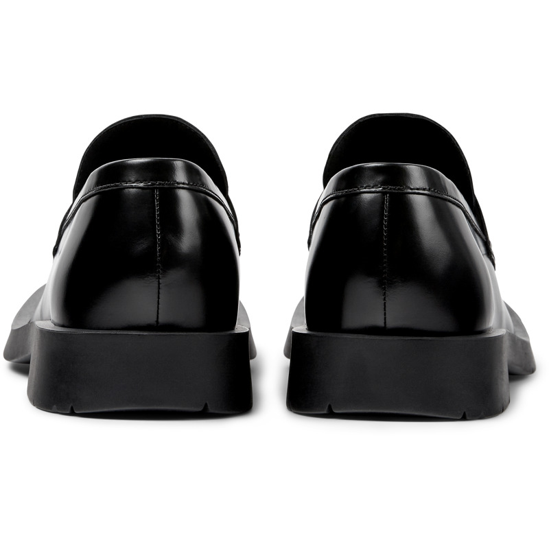 CAMPERLAB MIL 1978 - Unisex Loafers - Black, Size 36, Smooth Leather