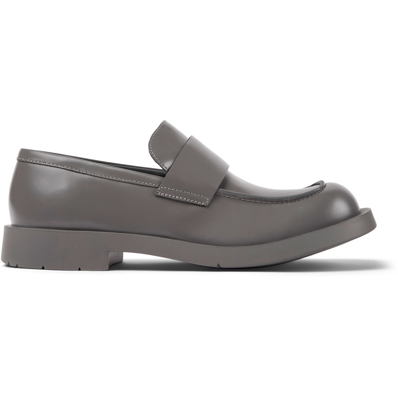 Camper Mil 1978 - Loafers For Unisex - Grey, Size 39, Smooth Leather