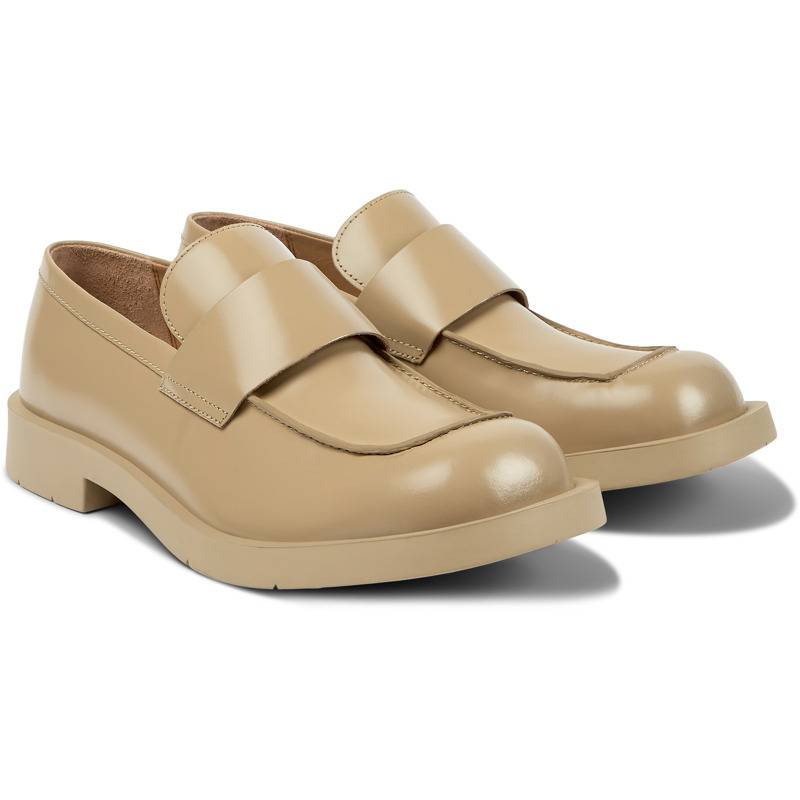 Camper Mil 1978 - Loafers For Unisex - Beige, Size 43, Smooth Leather