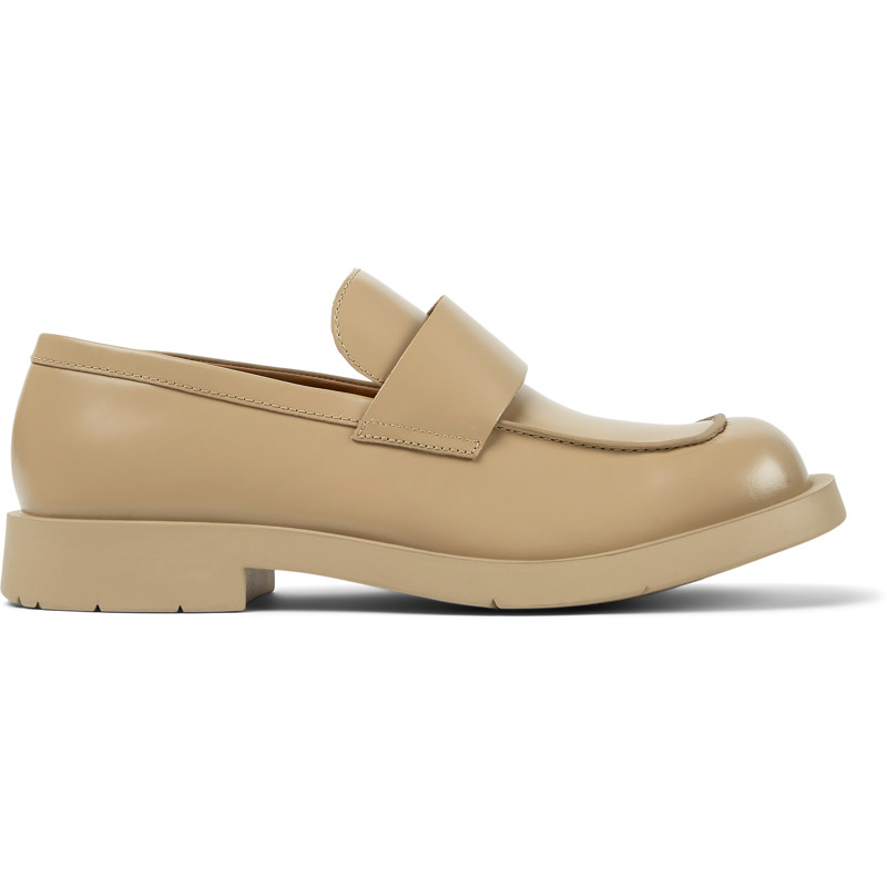 CAMPERLAB MIL 1978 - Unisex Loafers - Beige, Size 42, Smooth Leather