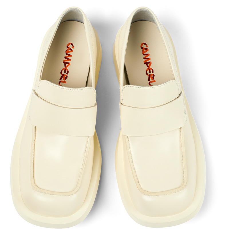 Camper Mil 1978 - Loafers For Unisex - White, Size 42, Smooth Leather