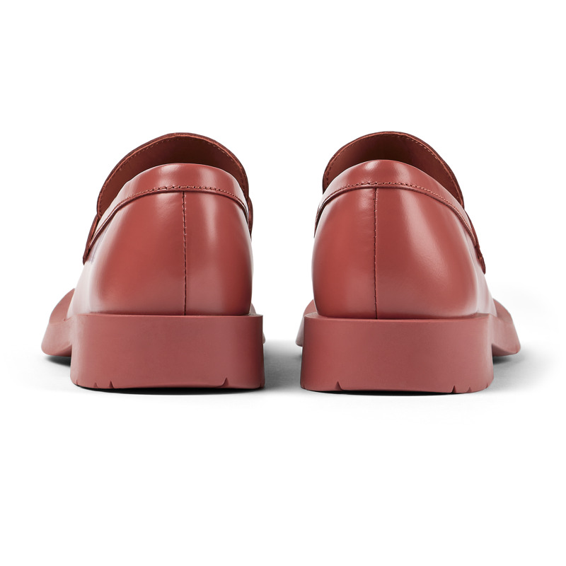 Camper Mil 1978 - Loafers For Unisex - Red, Size 42, Smooth Leather