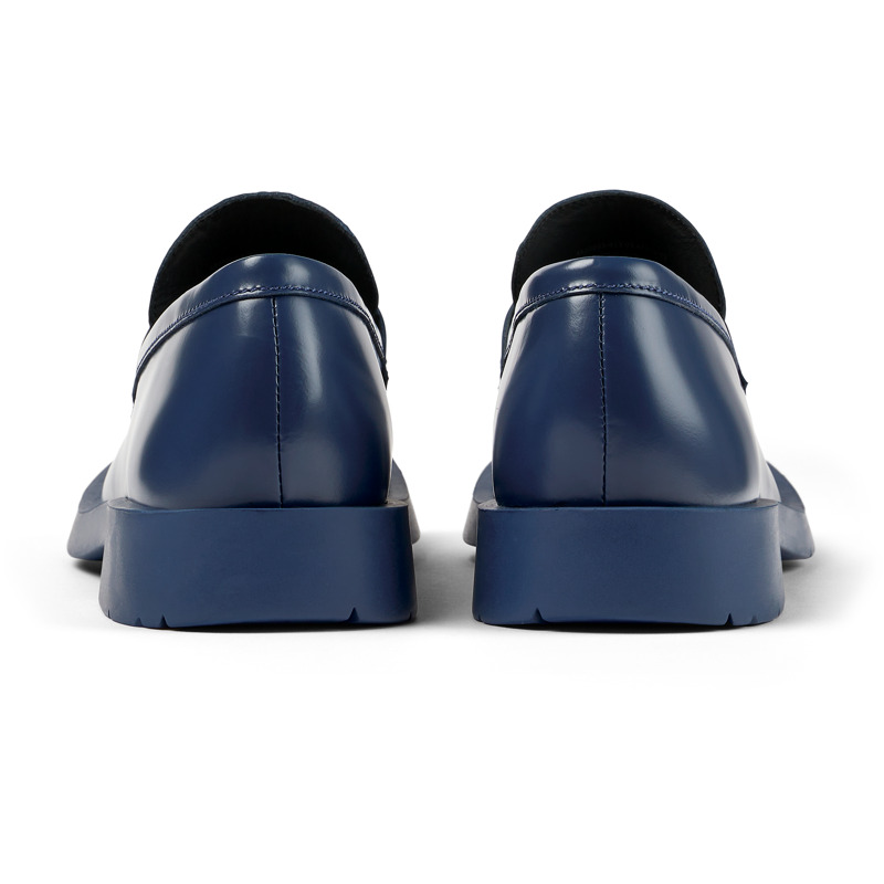 Camper Mil 1978 - Loafers For Unisex - Blue, Size 42, Smooth Leather