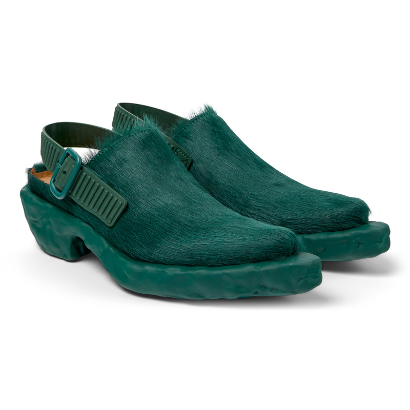 Camper Venga - Formal Shoes For Unisex - Green, Size 42, Smooth Leather