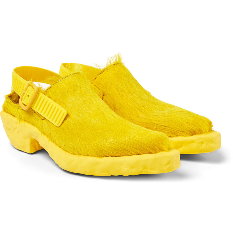 Camper Venga - Formal Shoes For Unisex - Yellow, Size 39, Smooth Leather