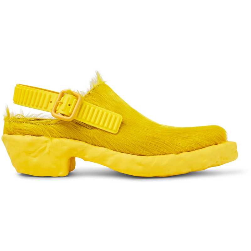 Camper Venga - Formal Shoes For Unisex - Yellow, Size 44, Smooth Leather