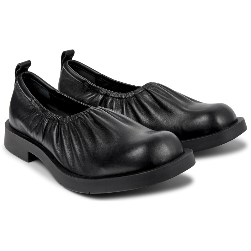 Camper Mil 1978 - Ballerinas For Unisex - Black, Size 44, Smooth Leather