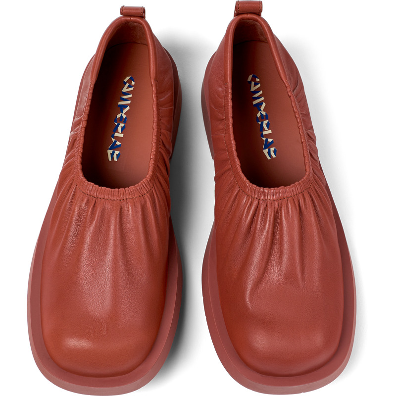 CAMPERLAB MIL 1978 - Unisex Ballerinas - Red, Size 37, Smooth Leather