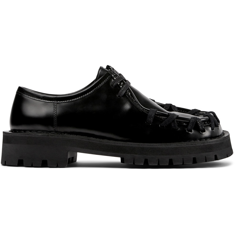 CAMPERLAB Eki - Unisex Loafers - Black, Size 38, Smooth Leather