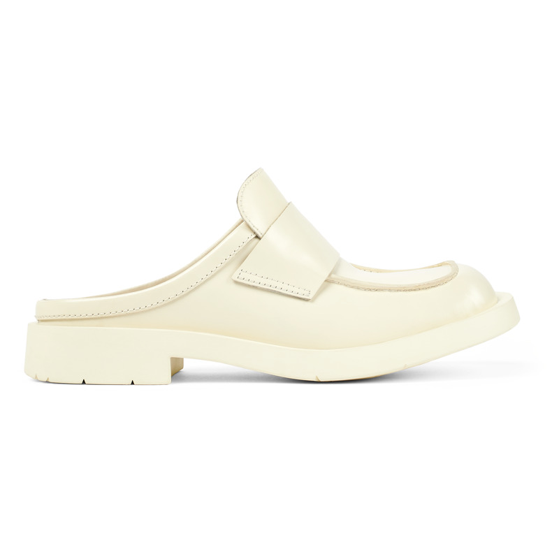 Camper Mil 1978 - Clogs For Unisex - White, Size 37, Smooth Leather