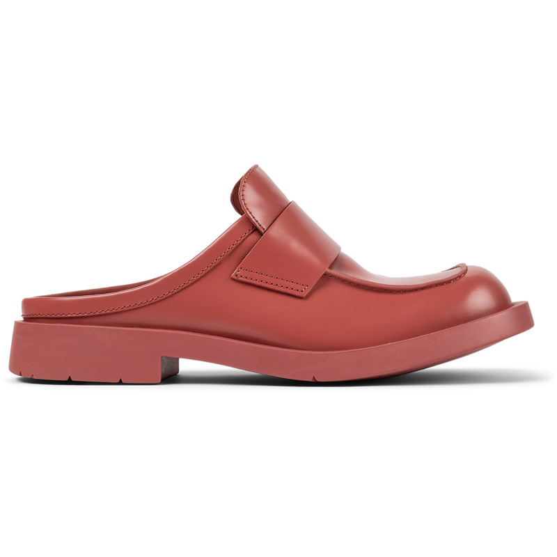 Camper Mil 1978 - Clogs For Unisex - Red, Size 38, Smooth Leather