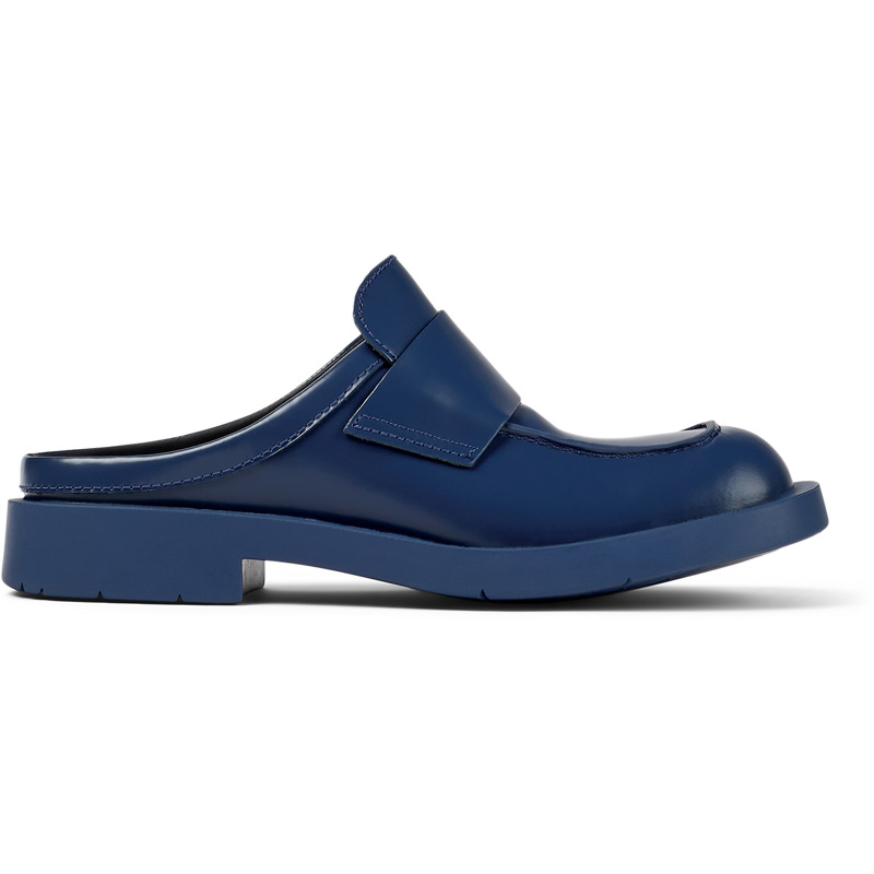 Camper Mil 1978 - Clogs For Unisex - Blue, Size 44, Smooth Leather
