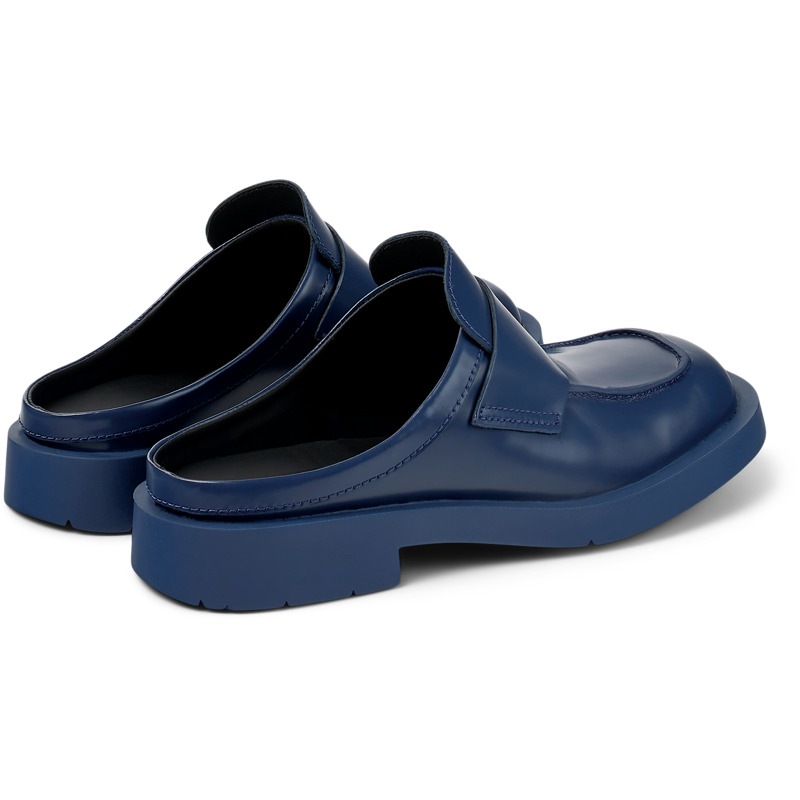 Camper Mil 1978 - Clogs For Unisex - Blue, Size 36, Smooth Leather