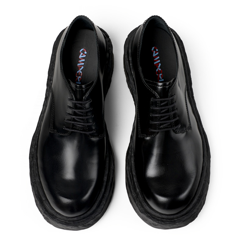 CAMPERLAB Vamonos - Unisex Loafers - Black, Size 38, Smooth Leather