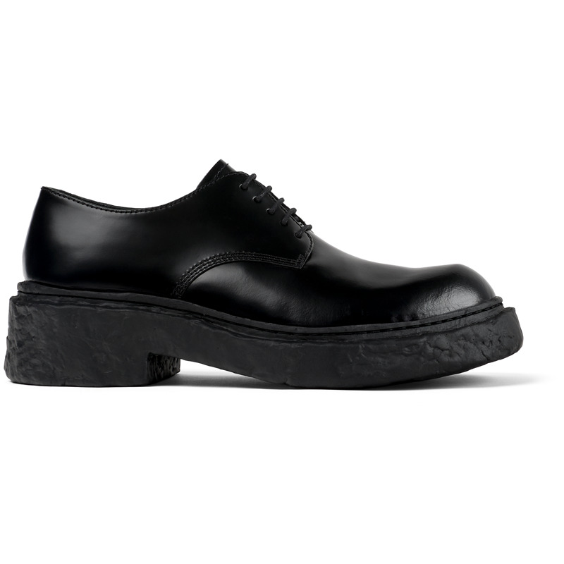 CAMPERLAB Vamonos - Unisex Loafers - Black, Size 42, Smooth Leather