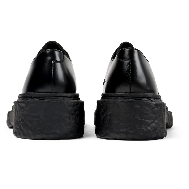 CAMPERLAB Vamonos - Unisex Loafers - Black, Size 44, Smooth Leather