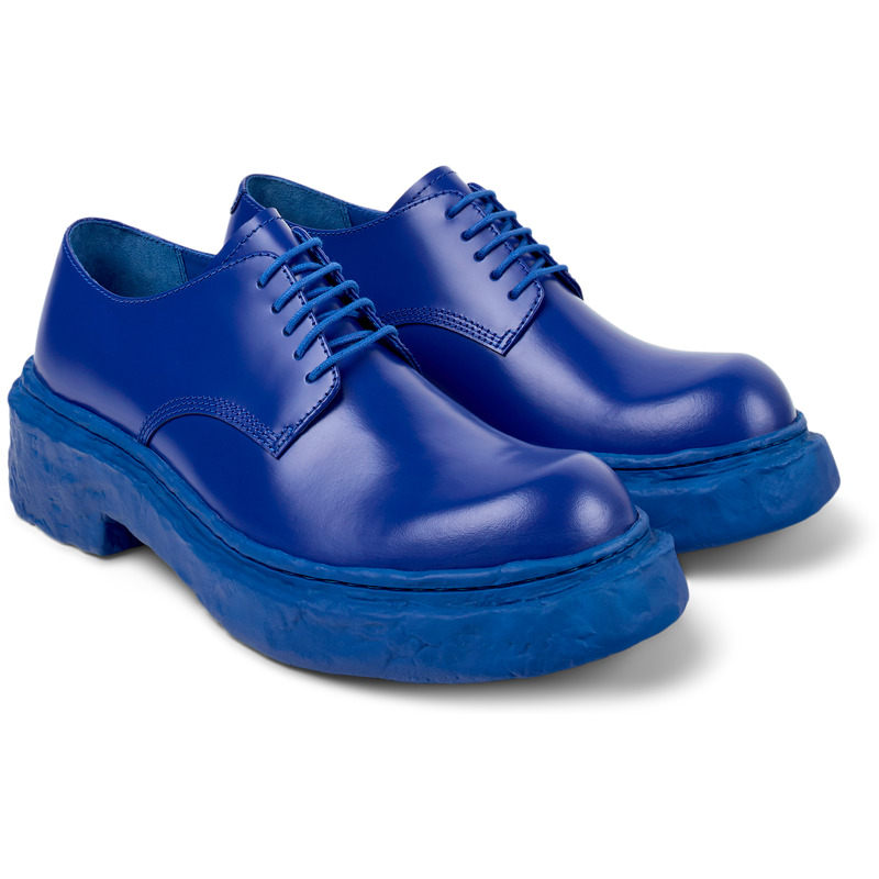 CAMPERLAB Vamonos - Unisex Loafers - Blue, Size 40, Smooth Leather