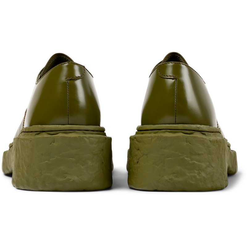 Camper Vamonos - Loafers For Unisex - Green, Size 40, Smooth Leather