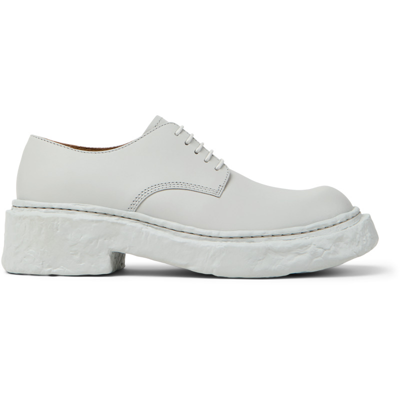 CAMPER VAMONOS - Unisex Mocasines - Gris, talla 40, Piel Lisa