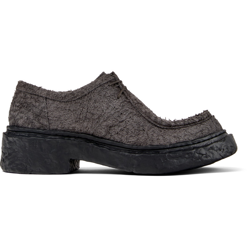 CAMPERLAB Vamonos - Unisex Loafers - Grey, Size 38, Suede