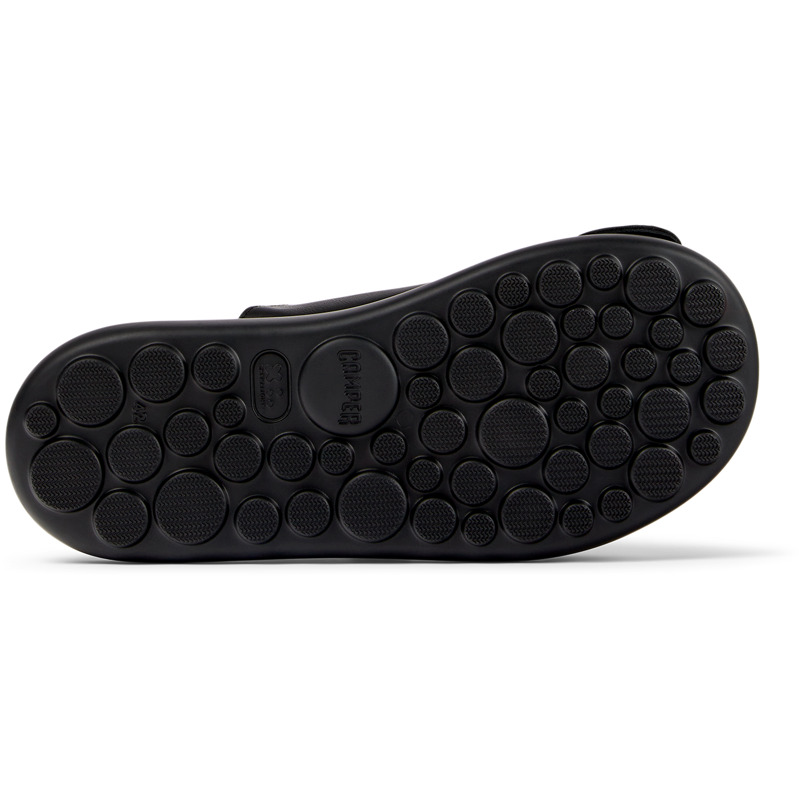 Camper Pelotas Flota - Sandals For Unisex - Black, Size 38, Smooth Leather